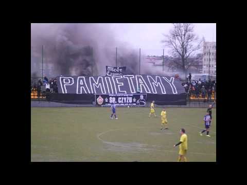 KIBICE CZUWAJU - OPRAWA "CZYŻU PAMIĘTAMY"