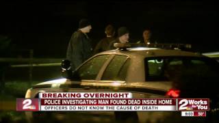 Man found dead in north Tulsa home