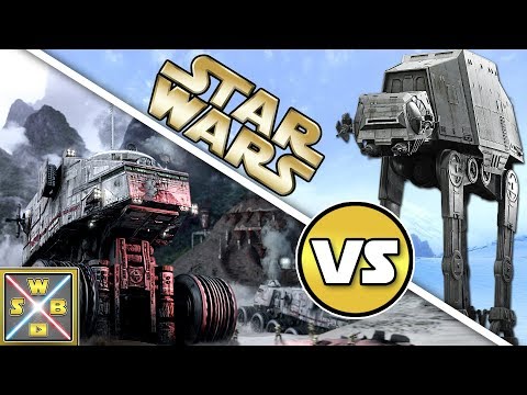 AT-AT KAMPFLÄUFER VS. JUGGERNAUT PANZER - STAR WARS VERSUS