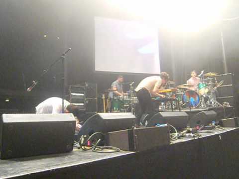 Ed Macfarlane dancing - Friendly Fires Live Able2 UK (20/08/2012)