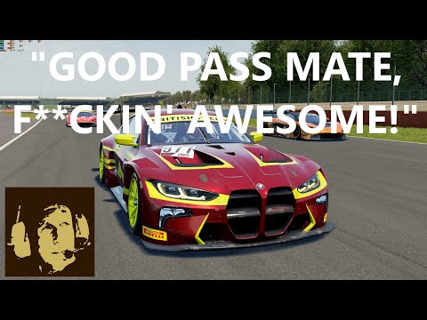 When Crewchief Start To Swear... :D (Assetto Corsa Competizione Silverstone)