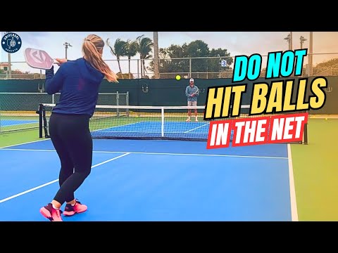 Why players hit drives into the net and how to fix it