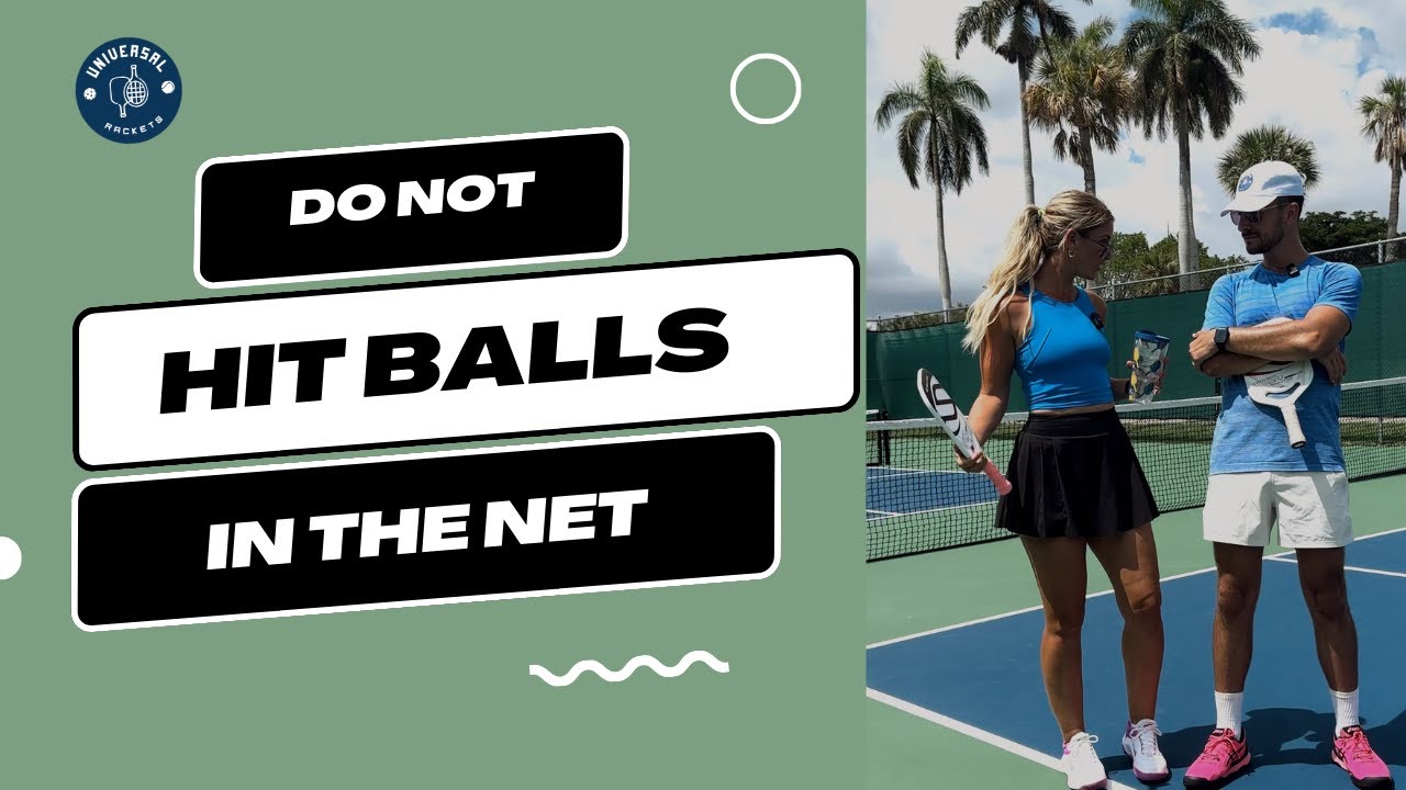 #1 Reason Why Players Hit Drives Into The Net: How To Fix