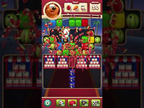 Toon Blast Level 3444 NO BOOSTERS - A S GAMING ✔️