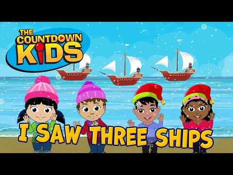 I Saw Three Ships - The Countdown Kids | Kids Songs & Nursery Rhymes | Lyrics Video