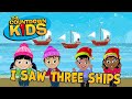 I Saw Three Ships - The Countdown Kids | Kids Songs & Nursery Rhymes | Lyrics Video