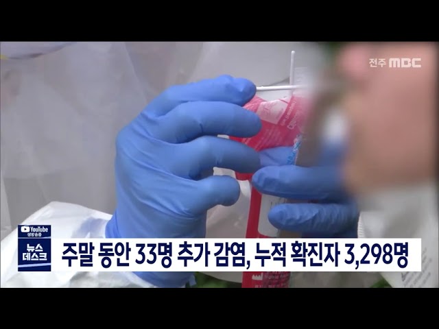주말 코로나19 상황