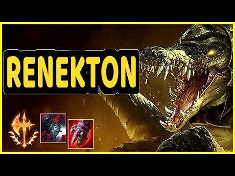 RENEKTON VS AATROX TOP GAMEPLAY EMERALD I