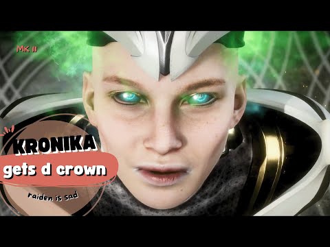 Kronika Gets the Crown and Raiden Don't Want to use Amulet MK11