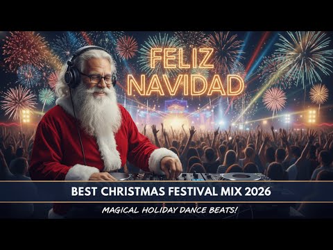 Feliz Navidad 🎄 Best Christmas Festival Mix 2026 || Magical Holiday Dance Beats! 💃🎅