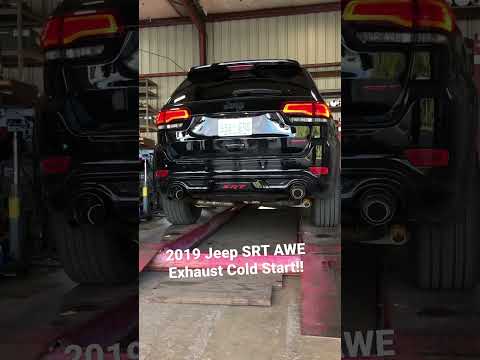 Jeep SRT with AWE Track Exhaust Cold Start