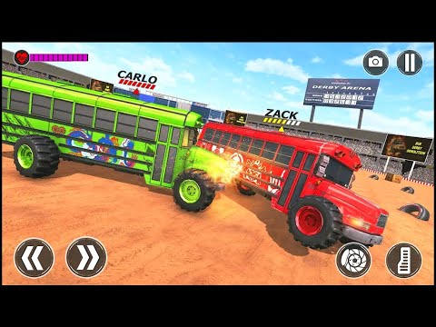 Monster Bus Derby Destruction 2020 - Bus Simulator Game - Bus Driving Game - Android Game - #gaming