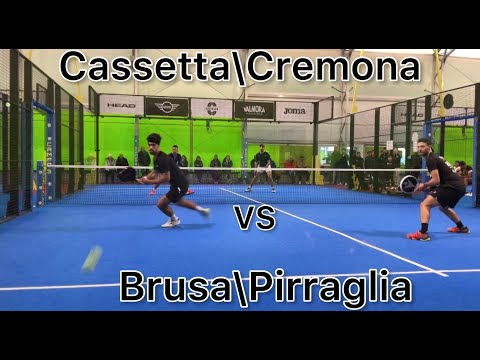 Cassetta\Cremona VS Brusa\Pirraglia 7-5 7-6 - Master Circuito Slam 2022