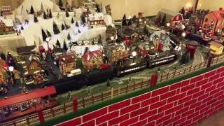 My Father&#39;s O Gauge Christmas Train Garden