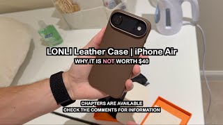 LONLI Leather Case | iPhone Air