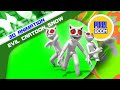 Green Screen Evil Cartoon Snow 3D Animation PixelBoom