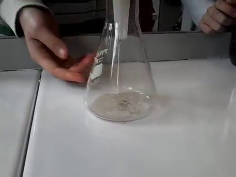 expérience de filtration et de décantation