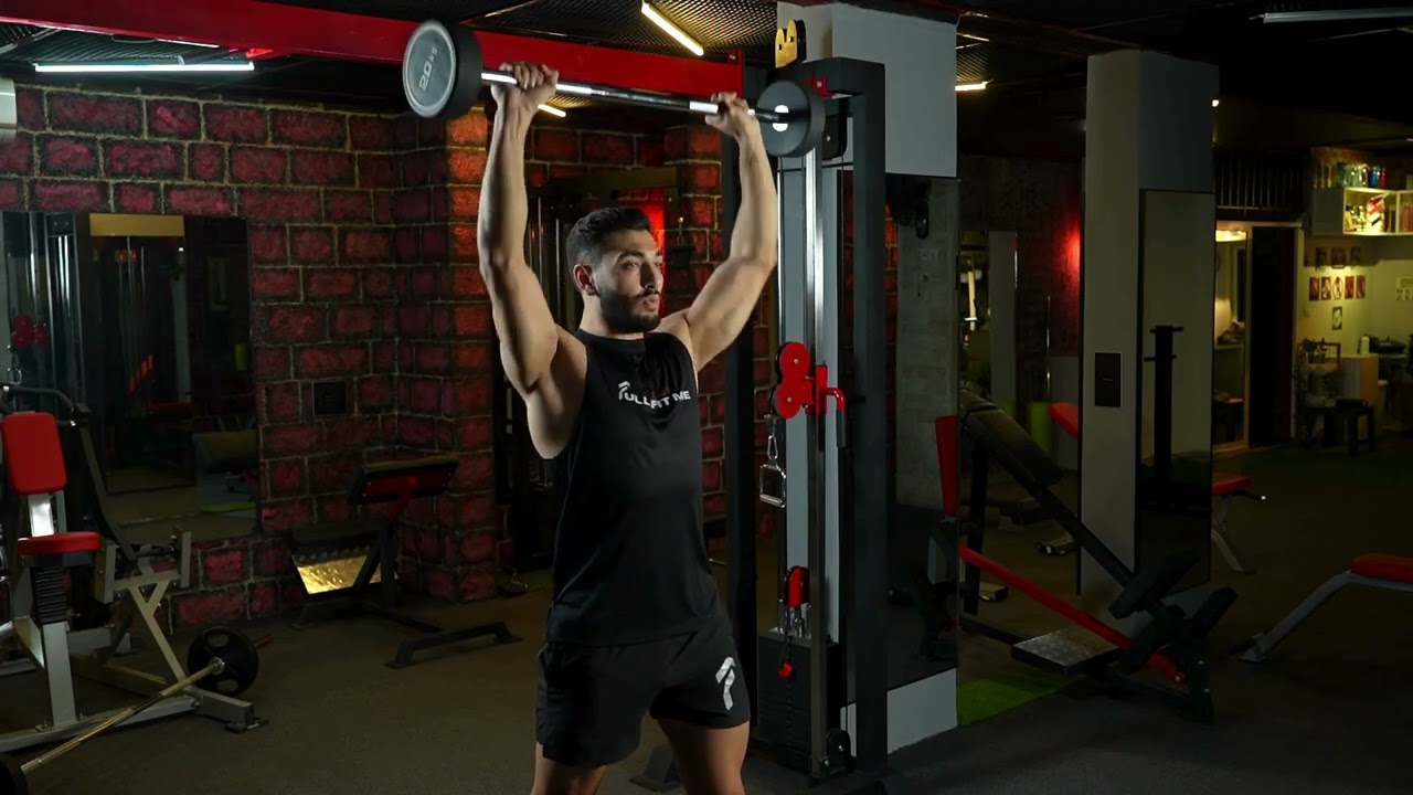 Barbell Overhead Press exercise