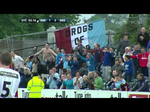 Paul Crowley's Winner - Dundalk 1-2 Drogheda United 1st June 2012