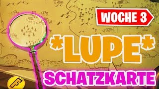 suche dort wo die lupe auf dem schatzkarten ladebildschirm hinweist fortnite woche 3 season 8 - suche dort wo das messer auf der schatzkarte im ladebildschirm zeigt fortnite season 8