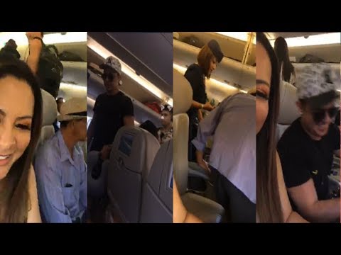 Márcia Fellipe e Rod bala expulsam idoso para ficarem juntos no avião