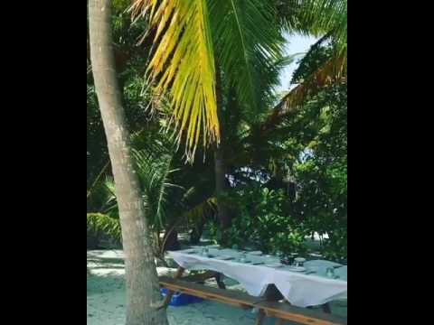 غادة عبد الرازق تستأجر جزيرة خاصة في المالديف