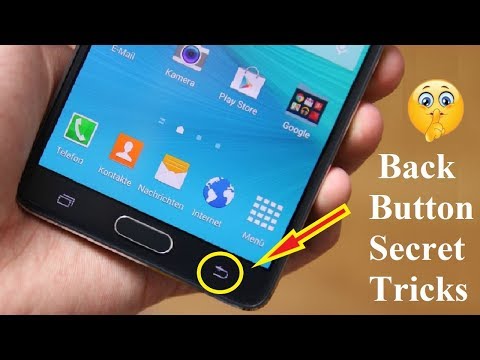 Back Button Secret Tricks