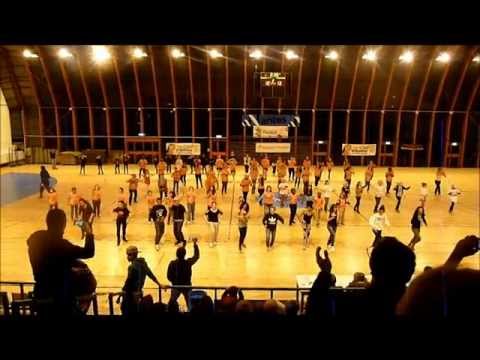 Flashmob du Nantes Loire Atlantique Handball
