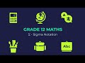 Sigma Notation Sequences Series Grade 12 Maths
