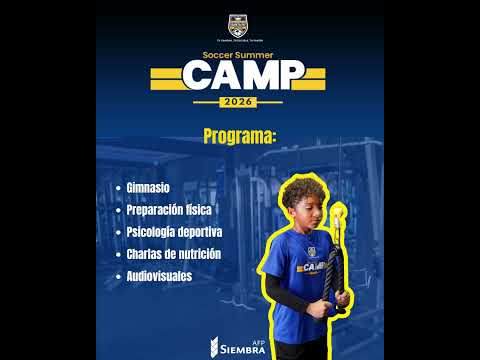 Campamento de verano de fútbol de Santa Fe Fútbol Club en Santo Domingo República Dominicana