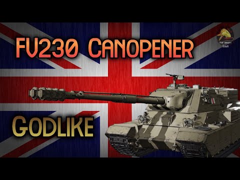 FV230 Canopener: Godlike! II Wot Console - World of Tanks Console Modern Armour