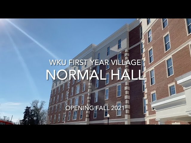 WKU Normal Hall Update | First Year Village | January 2021 Video Preview