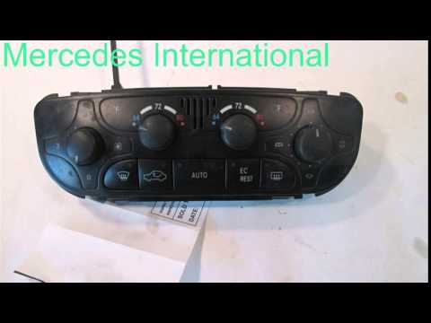 2001 Mercedes C240 203TYPE - mbiparts.com Used OEM Mercedes Parts - Dismantlers & Auto Wrecke... OEM
