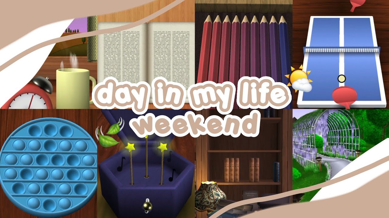 |[ 🏠day in my life ]|  weekend📅 【antistress】