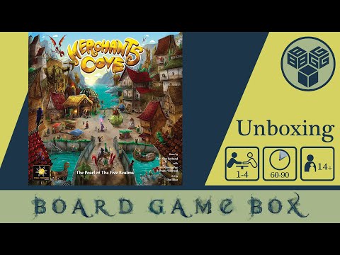 Merchants Cove & ALL 4 Expansions Unboxing! | و 4 اکسپنشن آن Merchants Cove آنباکس کامل بازی