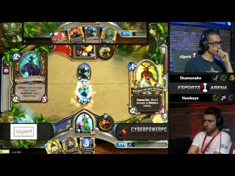 Hawkeye vs. Shamonahe - $25k Hearthstone Invitational Group Stage