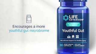 Life Extension You Gut This with FLORASSIST® Probiotic Youthful Gut