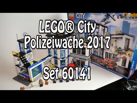 LEGO Polizeiwache 2017 (City Set 60141 Review deutsch)