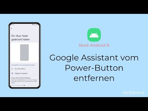 Google Assistant vom Power-Button entfernen [Android 15]
