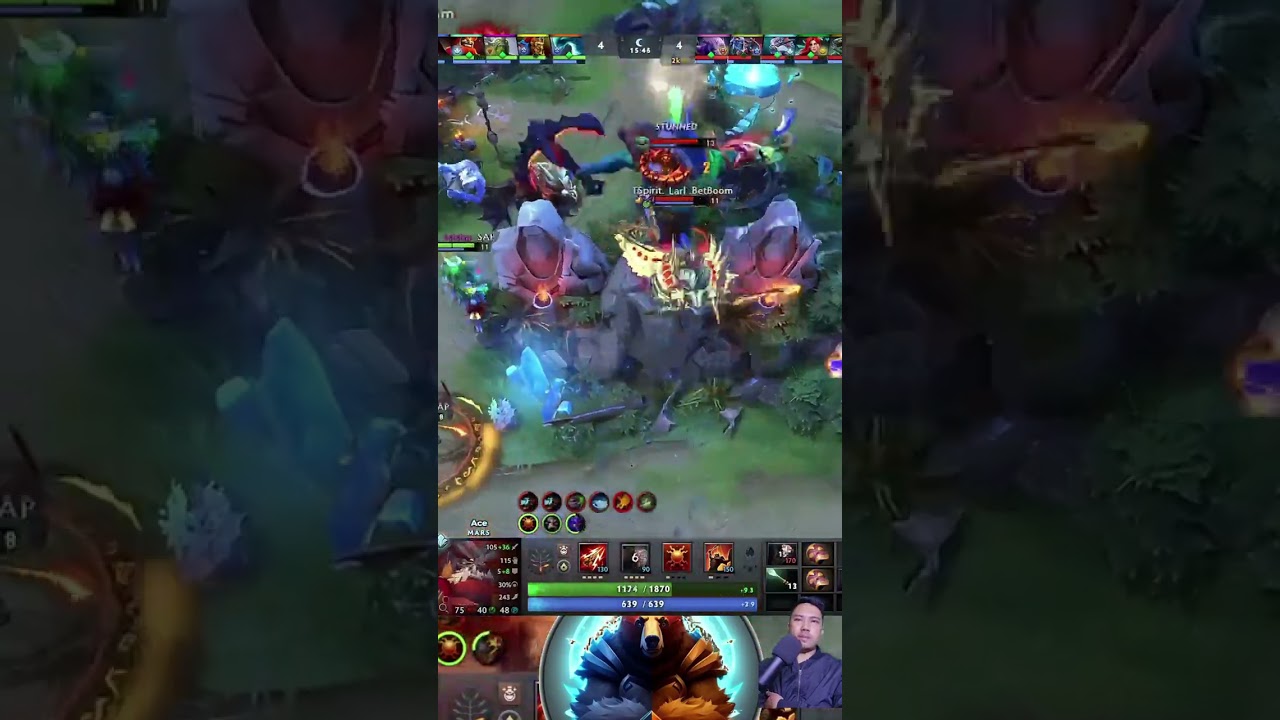 🔥 RTZ COLLAPSE! THIS MOMENT BROKE EVERYTHING 😱 🔥 #dota2 #dota2indonesia #dota2shorts #shorts