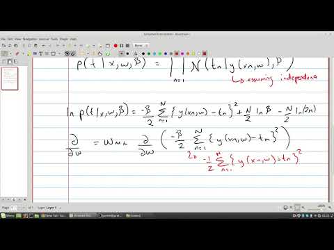 Bayesian ML - Lecture 8 (Curve Fitting Revisited)