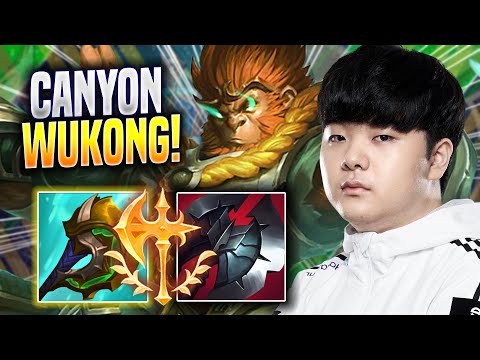 CANYON CRAZY GAME WITH WUKONG! - DK Canyon Plays Wukong JUNGLE vs Vi! | Season 2023