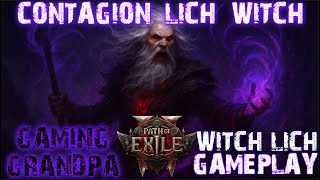 Contagion & Blood – Lich Witch Playthrough from Early Game to Near Endgame!