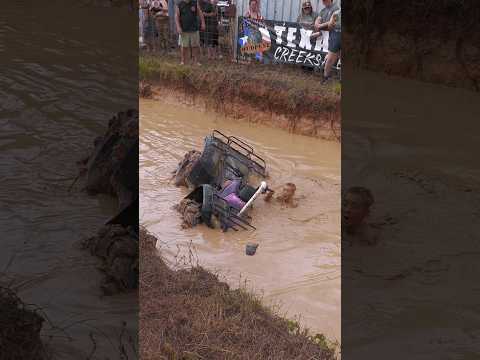 Young Axel Conquers The Bounty Hole 💪🔥 | Creekside Offroad #kids #mudding #offroad