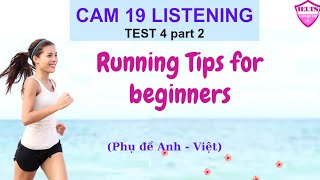 Cambridge 19 Listening Test 4 Part 2
