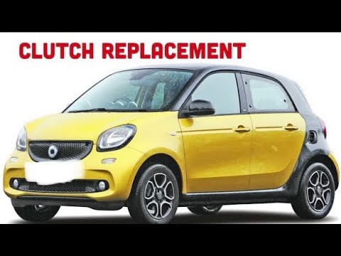 Smart Forfour gearbox removal and clutch replacement