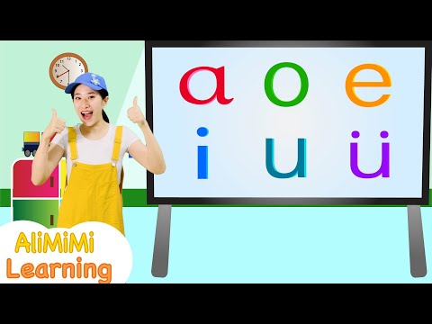 6 Simple Finals and Tones⎮Learn about Chinese for Beginners 2021⎮单韵母歌⎮a o e i u ü
