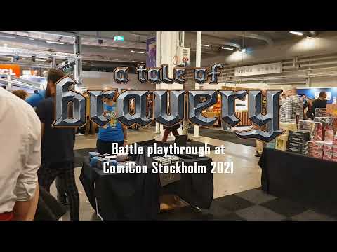  A Tale of Bravery Battle Playthrough at Comic Con Stockholm 2021
