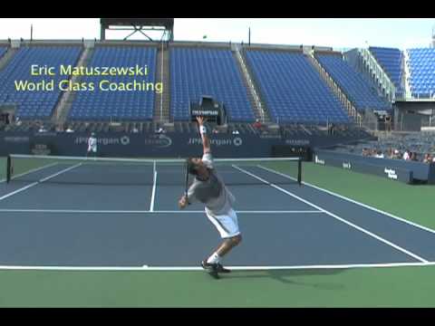 Marat Safin Kick serve 1ft over Dominik Hrbaty's head