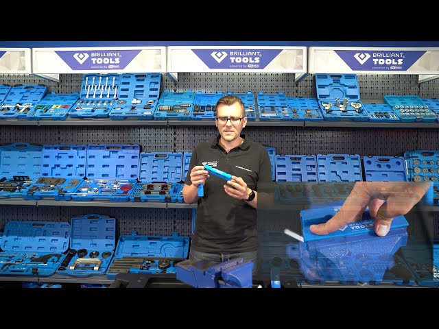 Vidéo teaser pour BRLLIANT TOOLS BT156940 Schraubstock-Schonbacken mit Nuten, 2-tlg, Kunststoff [Powered by KS Tools]